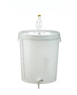 32 Litre Fermenting Bin With Scale, Tap And Airlock