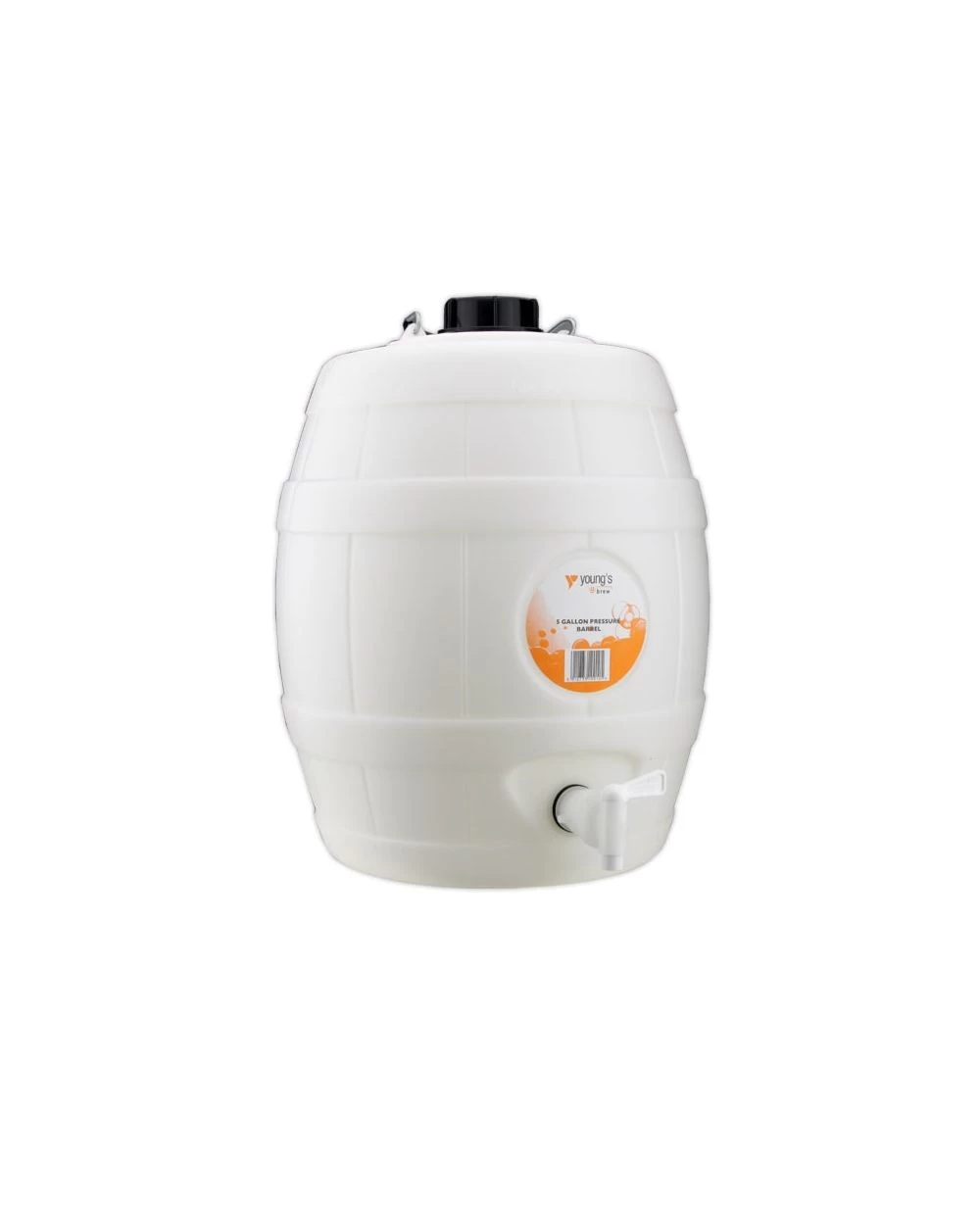 5 Gallon Plastic Barrel, Vent Cap And Tap 2 5 Gallon Plastic Barrel, Vent Cap And Tap