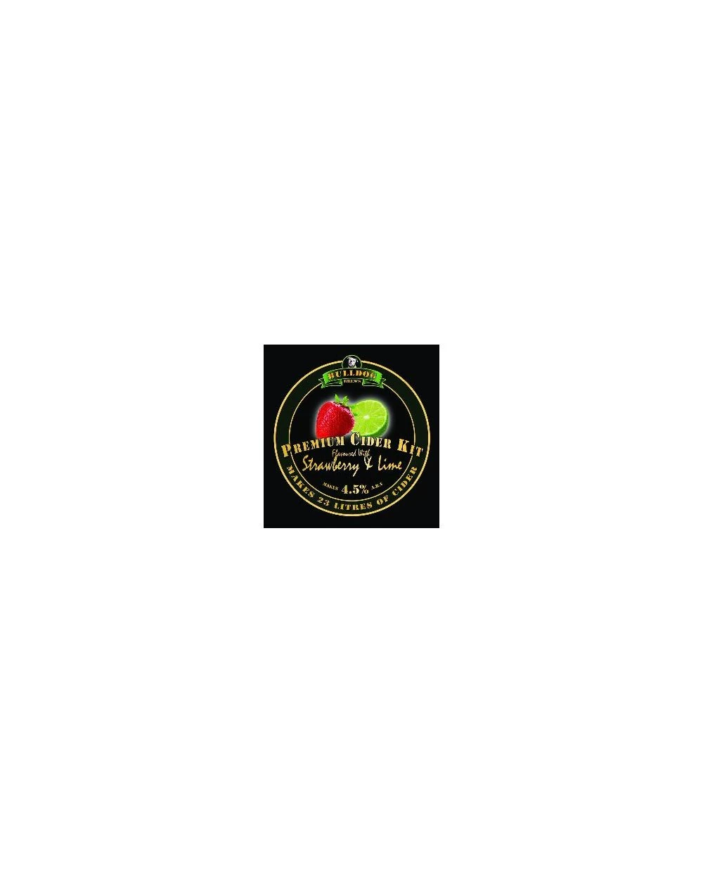Bulldog Brews Strawberry & Lime Cider Kit 3 Bulldog Brews Strawberry & Lime Cider Kit