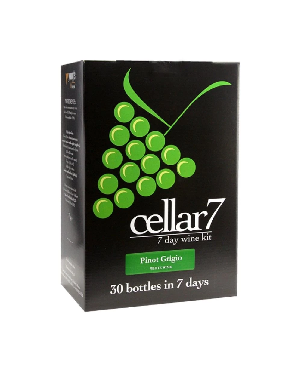 Cellar 7 Pinot Grigio Wine Kit 3 Cellar 7 Pinot Grigio Wine Kit