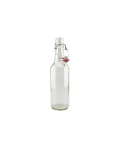 Clear Swing Top Beer Bottle 500ml X 12 GLASS