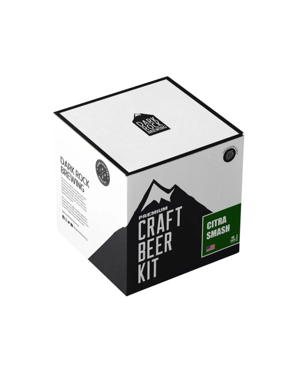 Dark Rock Citra SMASH - PART GRAIN Beer Kit 3 Dark Rock Citra SMASH - PART GRAIN Beer Kit