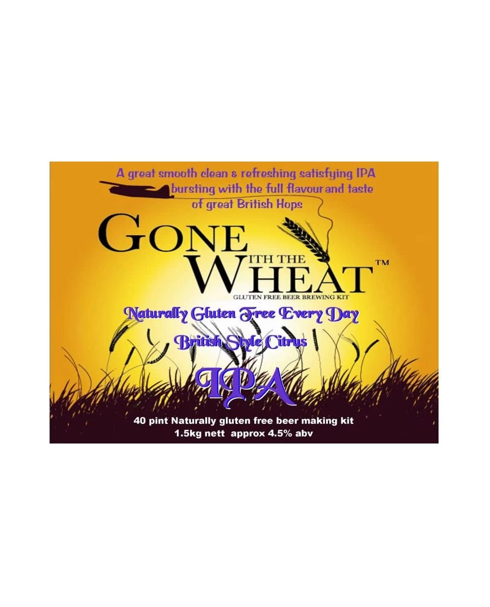 Everyday Citrus IPA Gluten Free Beer Kit 3 Everyday Citrus IPA Gluten Free Beer Kit
