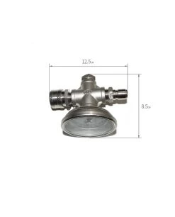 Inline-Thermometer With Quick Disconnects