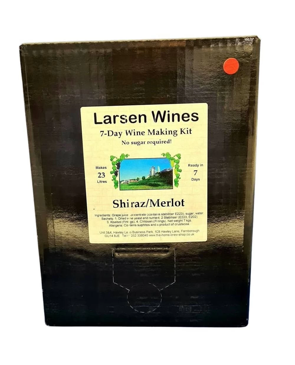 Larsen Shiraz Merlot Wine Kit 3 Larsen Shiraz Merlot Wine Kit