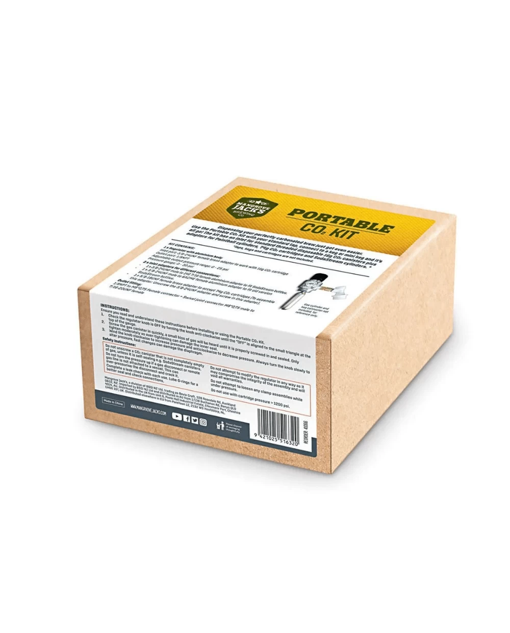 Mangrove Jack's Portable CO2 Kit 4 Mangrove Jack's Portable CO2 Kit - Image 2