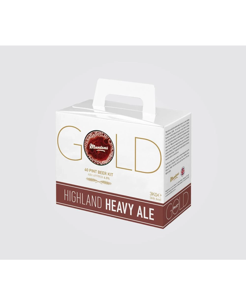 Muntons Gold Highland Heavy Ale Beer Kit 3 Muntons Gold Highland Heavy Ale Beer Kit