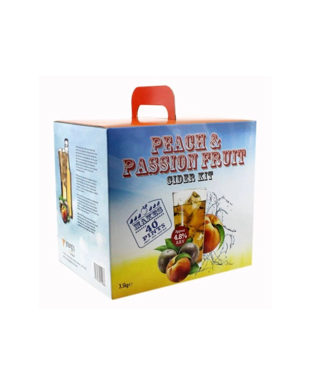 Peach & Passion Fruit Cider Kit - Youngs 2 Peach & Passion Fruit Cider Kit - Youngs