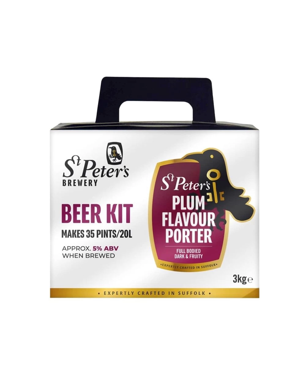 St Peters Plum Porter Beer Kit 3 St Peters Plum Porter Beer Kit