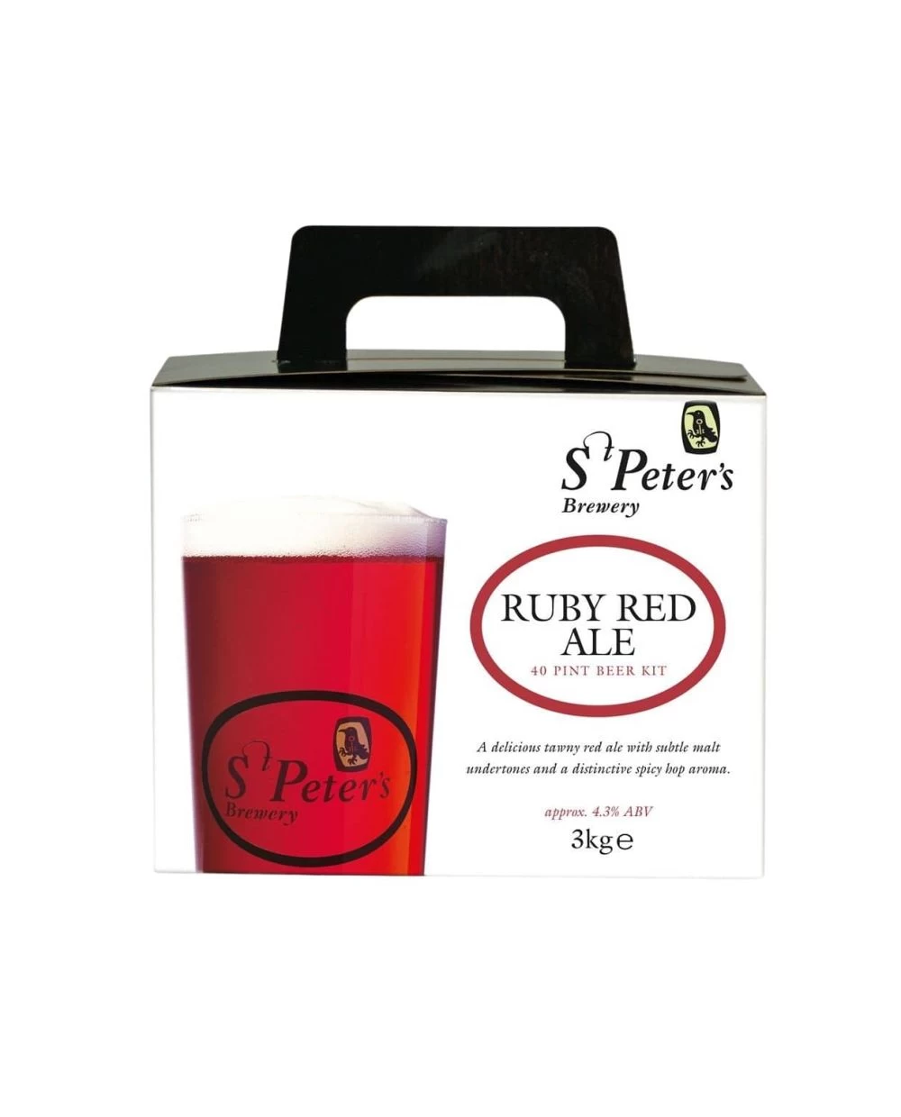 St Peters Ruby Red Ale Beer Kit 3 St Peters Ruby Red Ale Beer Kit