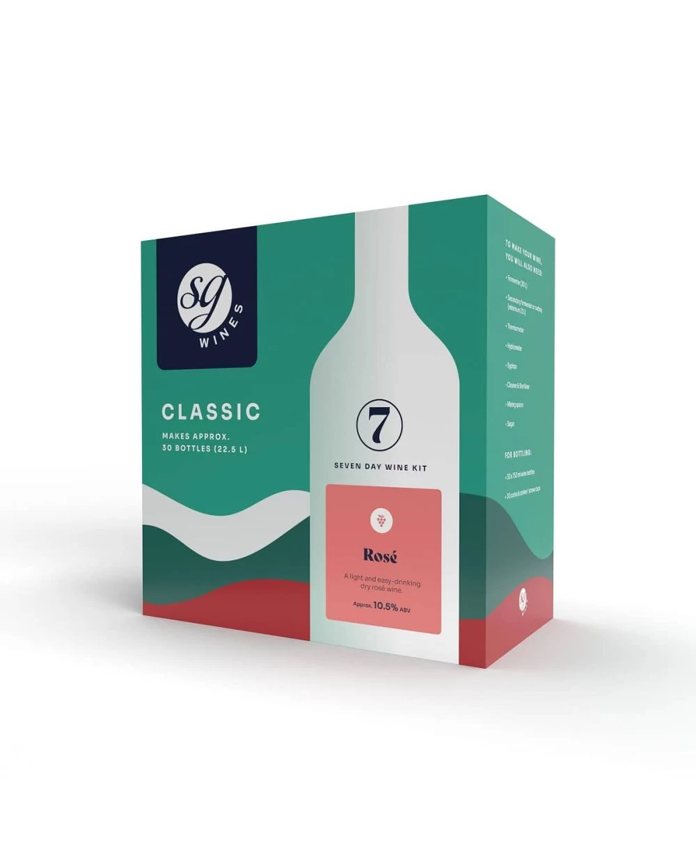 SG Classic Rose Wine Kit 30 Bottle - Solomon Grundy 3 SG Classic Rose Wine Kit 30 Bottle - Solomon Grundy