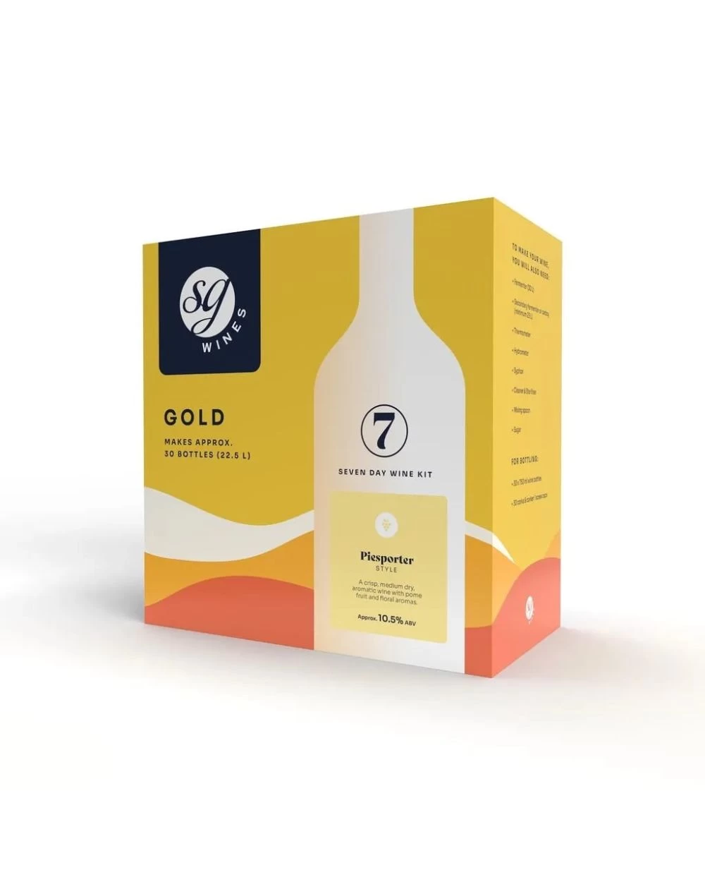 SG Wines Gold Piesporter Wine Kit 30 Bottle - Solomon Grundy 3 SG Wines Gold Piesporter Wine Kit 30 Bottle - Solomon Grundy
