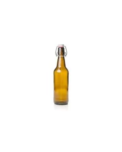 Swing Top Beer Bottles - Amber 500ml X 12