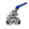 Three Way Ball Valve Stainless Steel 1 Three Way Ball Valve Stainless Steel -Liquor Discount Store three way ball valve