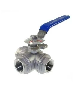 Three Way Ball Valve Stainless Steel