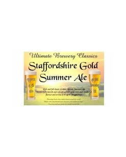 Ultimate Brewery Classics Staffordshire Gold Summer Ale Beer Kit