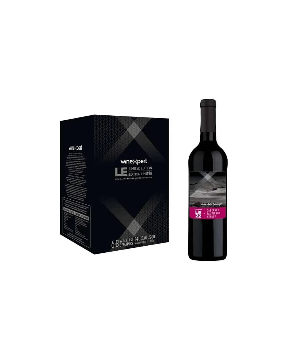 Winexpert Cabernet Sauvignon Merlot, Walla Walla, Washington LE22 Edition Wine Kit 3 Winexpert Cabernet Sauvignon Merlot, Walla Walla, Washington LE22 Edition Wine Kit