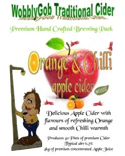 WobblyGob Orange Chilli Cider Kit